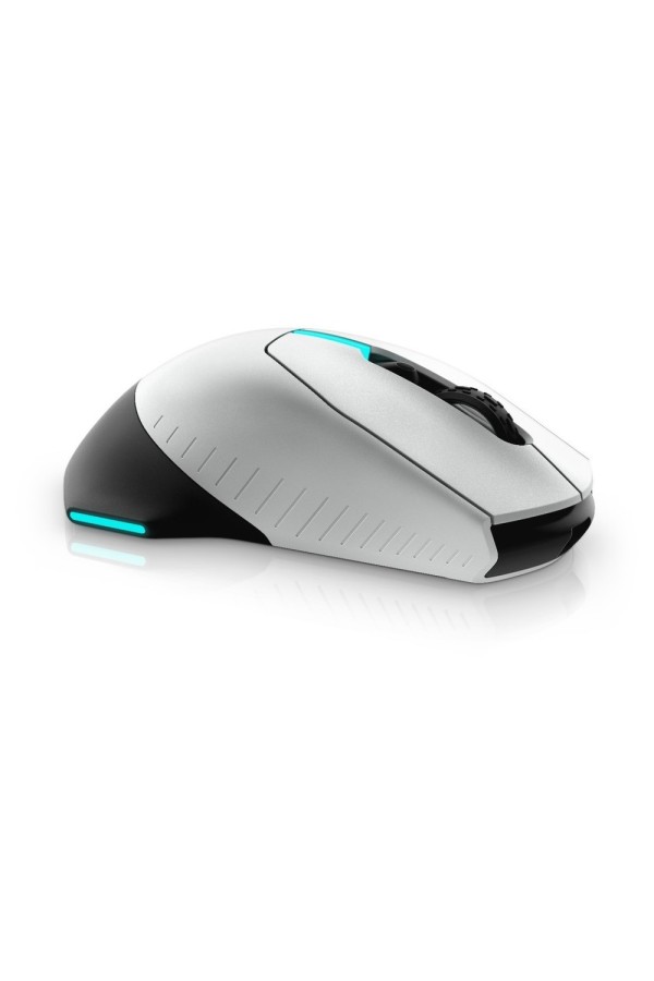 DELL Alienware Wired/Wireless Gaming Mouse - AW610M - Lunar Light