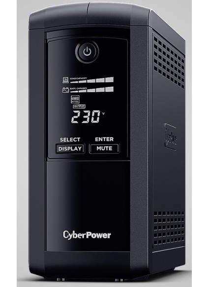 CYBERPOWER UPS Value Pro VP1000ELCD Line Interactive 1000VA