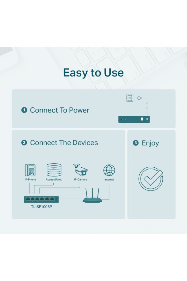 TP-LINK SWITCH TL-SF1006P