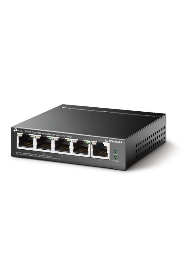 TP-LINK TL-SG1005LP 5PORTS GIGABIT 4 PORT 40W POE+