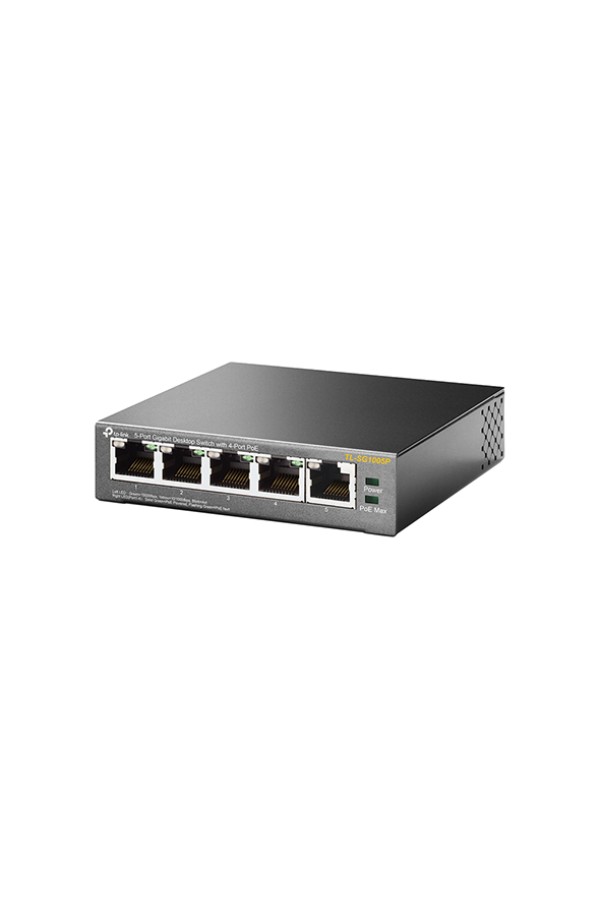 TP-LINK TL-SG1005P 5 PORTS GIGABIT 4 PORT 56W POE