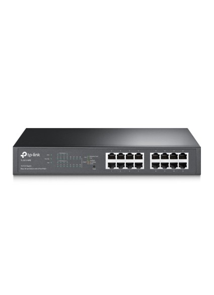 TP-LINK TL-SG1016PE 16-PORT GIGABIT DESKTOP/RACKMOUNT 8 PoE PORTS+ EASY SMART SWITCH