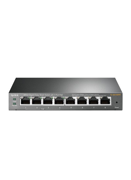 TP-LINK TL-SG108PE SWITCH POE 8-PORTS DESKTOP