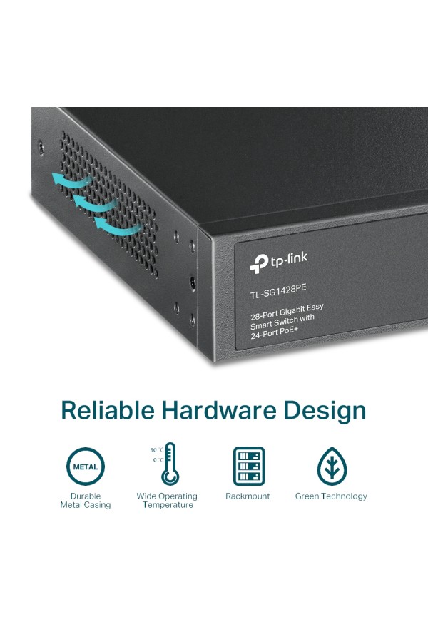 TP-LINK TL-SG1428PE MANAGED SWITCH