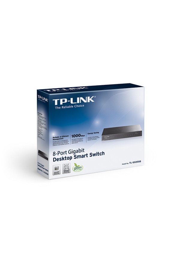 TP-LINK JetStream 8-Port Gigabit Smart Switch