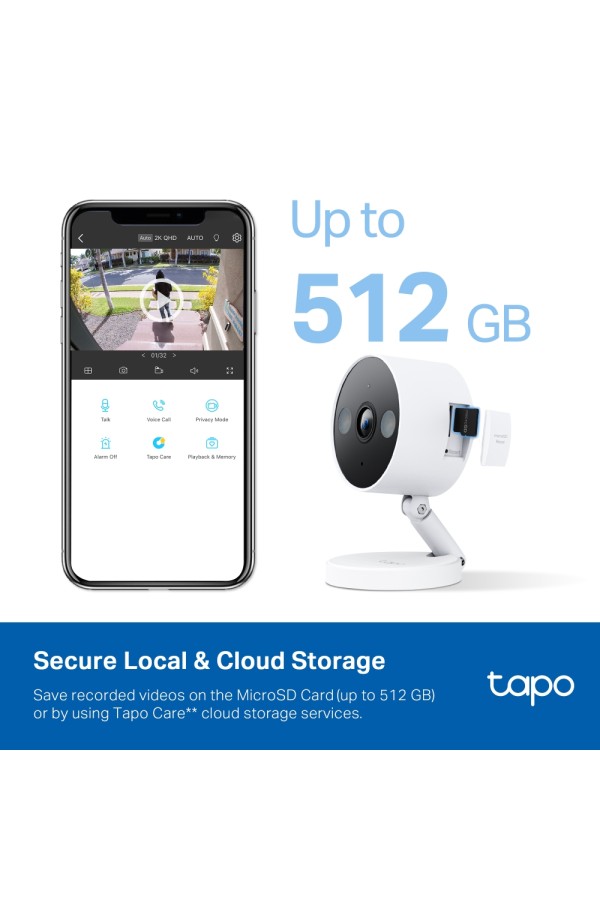 TP-LINK Wi-Fi Camera Tapo C120 2K