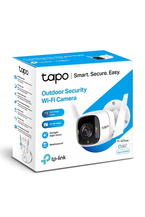 TP-LINK CAMERA TAPO C320WS 2K WIFI OUTDOOR