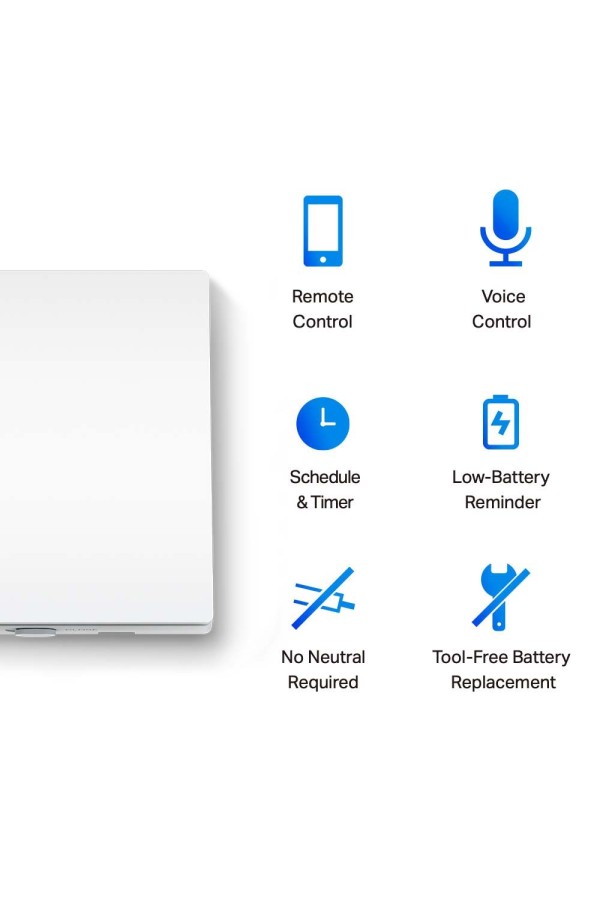 TP-LINK Smart Light Switch, TAPO S210  1-Gang 1-Way