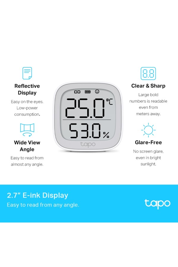 TP-LINK Smart Monitor Tapo T315 Temperature and Humidity