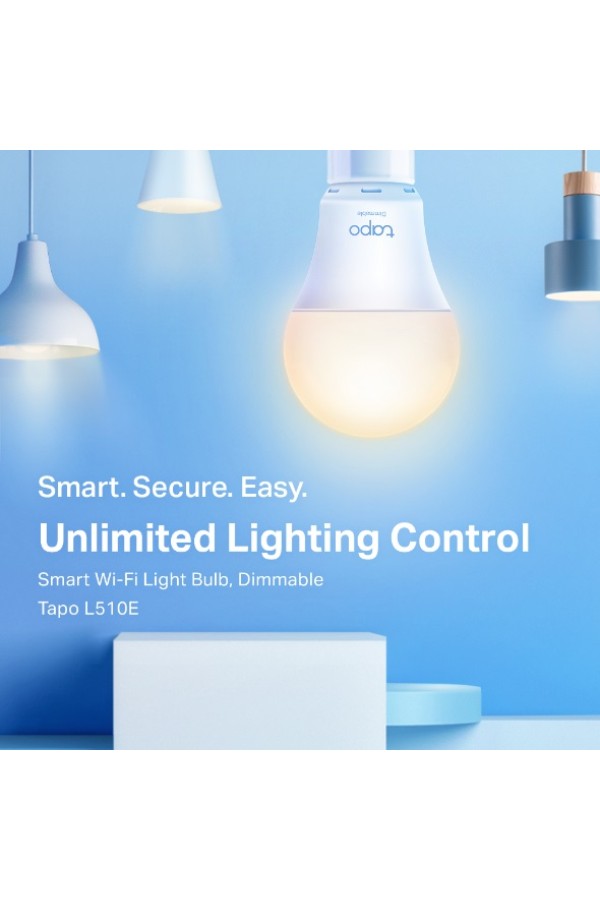 TP-LINK TAPO L510E SMART WI-FI LED BULB E27 2700K