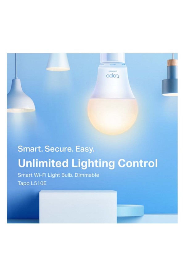 TP-LINK TAPO L510E SMART WI-FI LED BULB E27 2-PACK