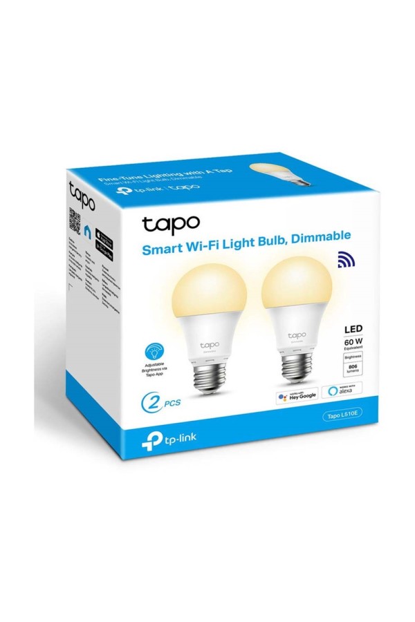 TP-LINK TAPO L510E SMART WI-FI LED BULB E27 2-PACK