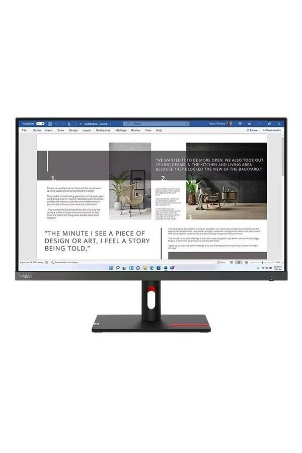 LENOVO Monitor ThinkVision S27i-30 27'' FHD IPS, HDMi, VGA, 3YearsW