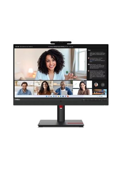 LENOVO Monitor ThinkVision T24mv-30 23.8'' FHD IPS, Slim Bezel, HDMi, Display Port, USB+USB-C, Ethernet,Height adjustable, 3YearsW