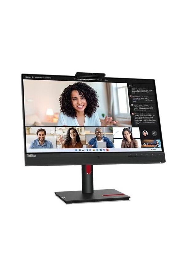 LENOVO Monitor ThinkVision T24mv-30 23.8'' FHD IPS, Slim Bezel, HDMi, Display Port, USB+USB-C, Ethernet,Height adjustable, 3YearsW