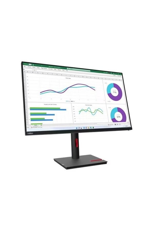 LENOVO Monitor ThinkVision T32h-30 31.5'' QHD IPS, HDMI, Display Port, USB, USB-C, Height Adjustable, 3YearsW