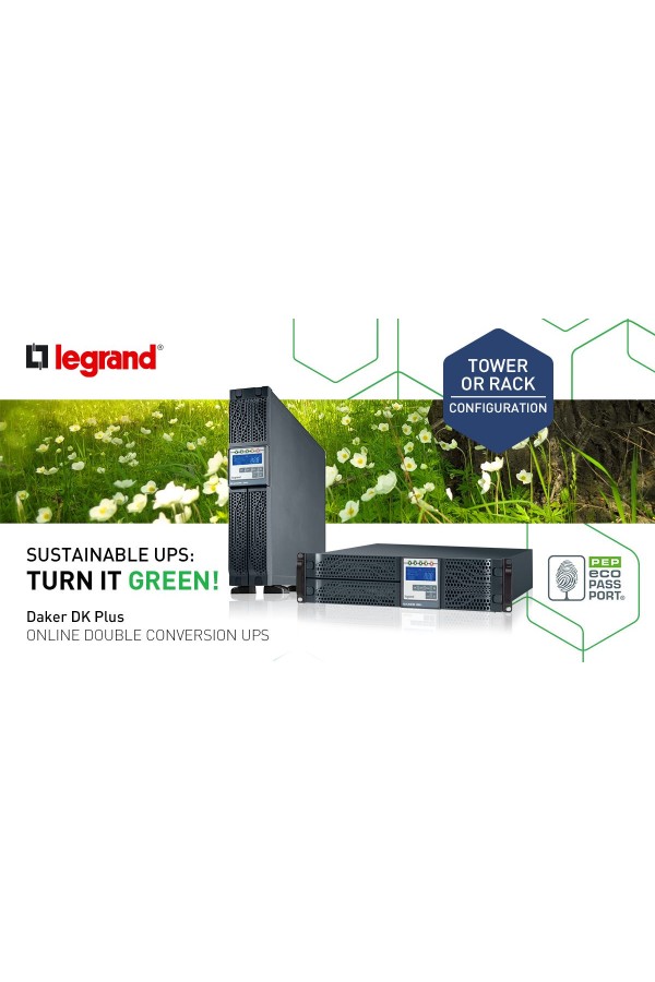 LEGRAND UPS DAKER Online LCD 6000VA