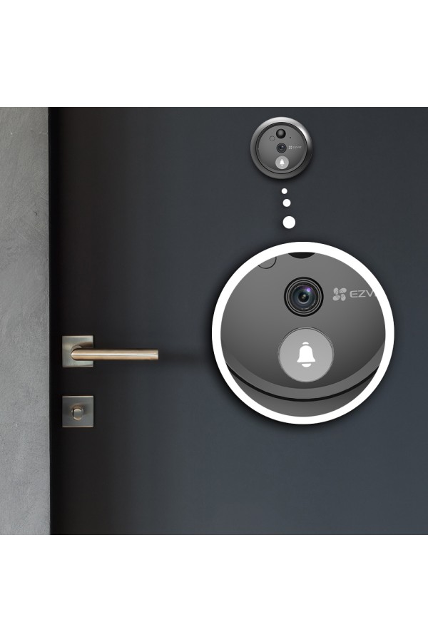 EZVIZ Doorbell HP4 Peephole, FHD