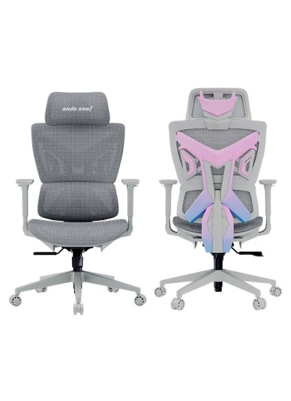 ANDA SEAT Gaming Chair X-AIR MEGA XL GREY TWILIGHT