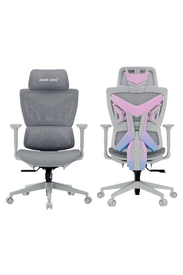 ANDA SEAT Gaming Chair X-AIR MEGA XL GREY TWILIGHT