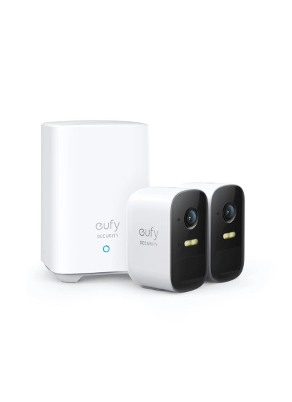 ANKER Wi-Fi Battery Camera EufyCam 2 Kit 2+1 FHD With Homebase