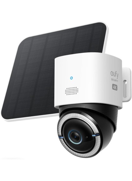 ANKER Eufy 4G LTE Cam S330 4K Pan and Tilt with Solar Panel Kit