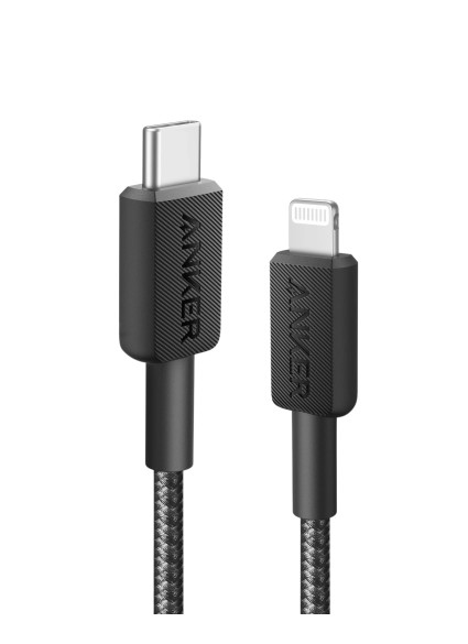 ANKER 322 USB-C to Lightning Cable 480Mbps 1.8m Black