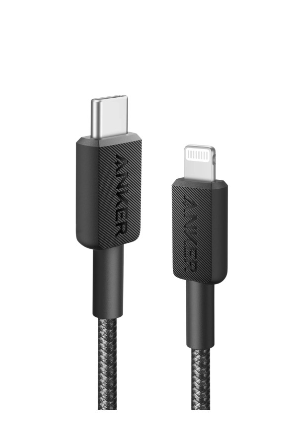 ANKER 322 USB-C to Lightning Cable 480Mbps 1.8m Black