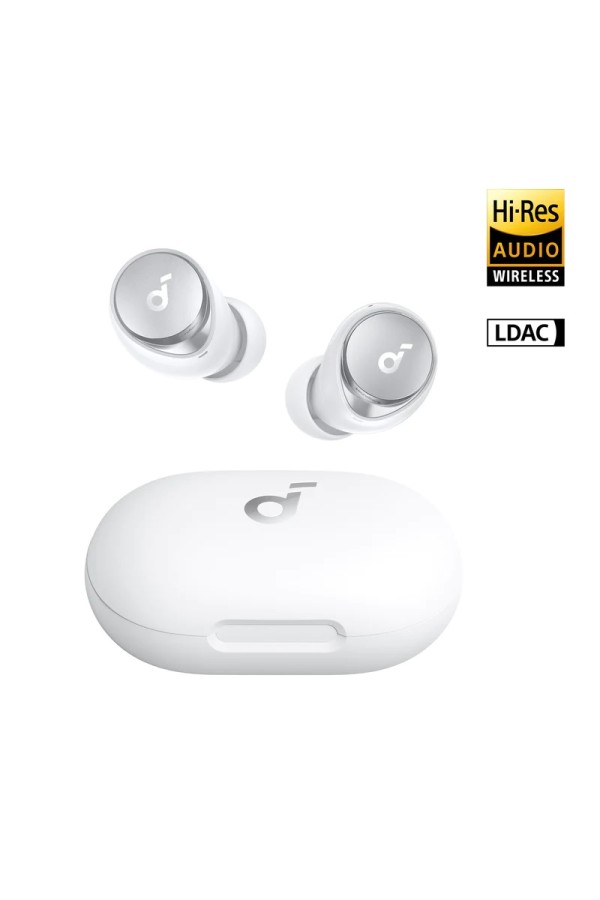 ANKER Earphones Soundcore Space A40 TWS, Active Noise Cancelling, 50H Playtime, White