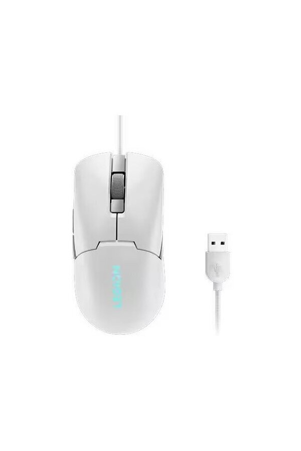 LENOVO Legion M300s RGB Gaming Mouse, Glacier White