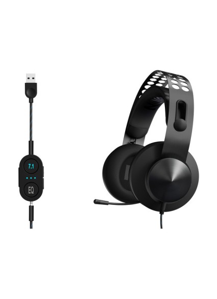 LENOVO Legion H500 Pro 7.1 Surround Sound Gaming Headset, Iron Grey