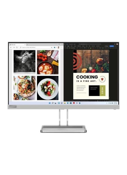 LENOVO Monitor L24i-40 23.8'' FHD IPS, Slim Bezel, HDMi, VGA,Speakers, 3YearsW