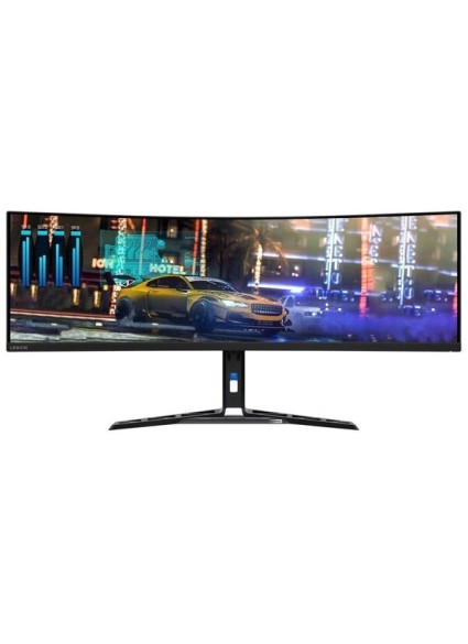 LENOVO Monitor Legion R45w-30 Gaming 44.5'' DUAL QHD VA Curved, HDMi, Display Port, USB-C,RJ45,AMD FreeSync Premium Pro, Speakers, 3YearsW