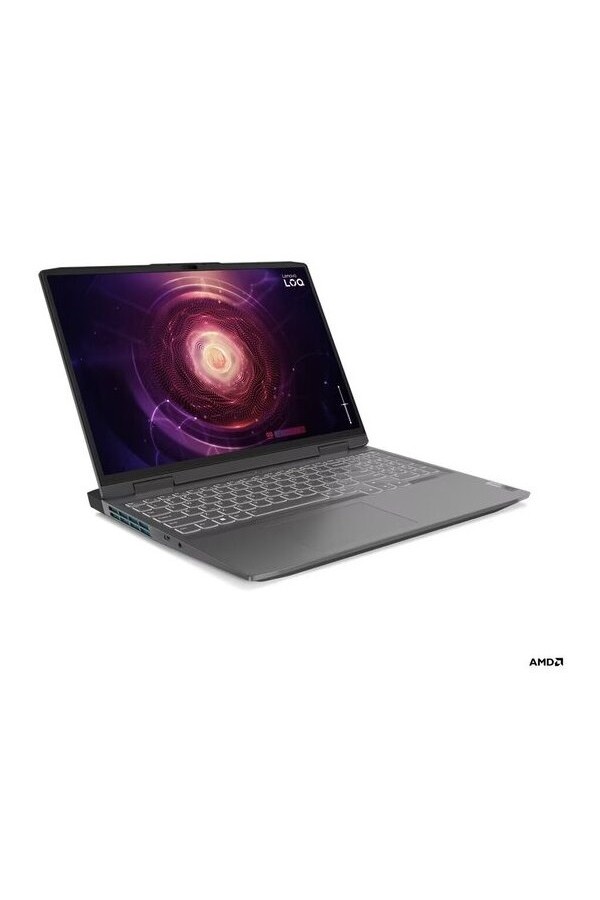 LENOVO Laptop LOQ 16APH8 16'' WUXGA IPS/R7-7840HS/16GB/512GB SSD/NVIDIA GeForce RTX 4050 6GB/Win 11 Home S/3Y Premium/Storm Grey