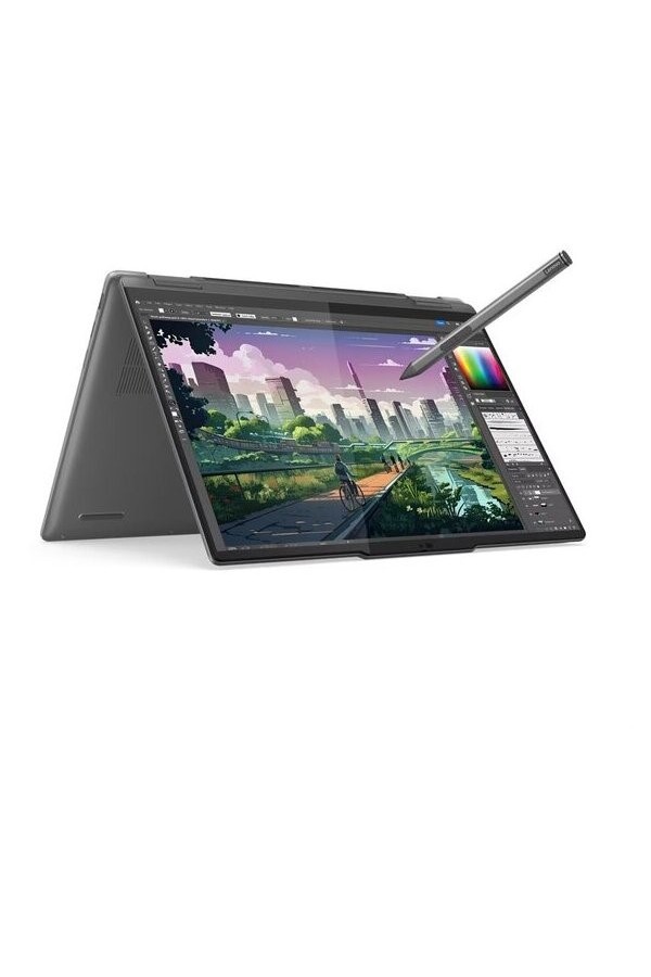 LENOVO Laptop Yoga 7 2-in-1 14AHP9 Convertible 14'' WUXGA OLED/R7-8840HS/16GB/1TB/AMD Radeon Graphics/Win 11 Home/3Y Premium/Storm Grey