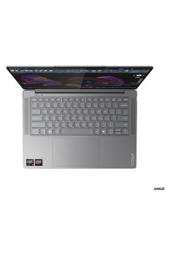 LENOVO Laptop Yoga 7 Pro 14ASP9 Copilot+ PC 14.5'' 2.8K OLED/AMD Ryzen AI 9 365/32GB/1TB SSD/AMD Radeon 880M Graphics/Win 11 Home/3Y Premium/Luna Grey