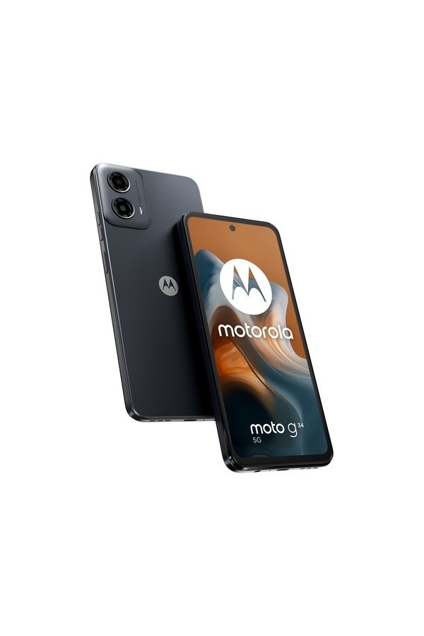 MOTOROLA Smartphone G34, 6.53''/Snapdragon 695/8GB/256GB/Android 14/Charcoal Black