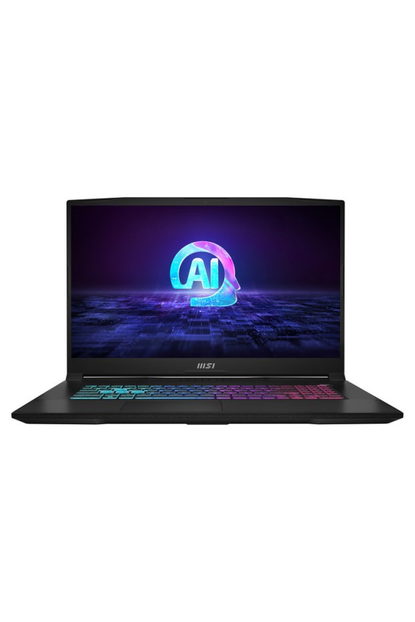 MSI Laptop KATANA A17 AI B8VF 17.3'' FHD IPS 144Hz/R9-8945HS/16GB/1TB SSD NVMe PCIe 4.0/NVidia GeForce RTX 4060 8GB/Win 11 Home/2Y/Black