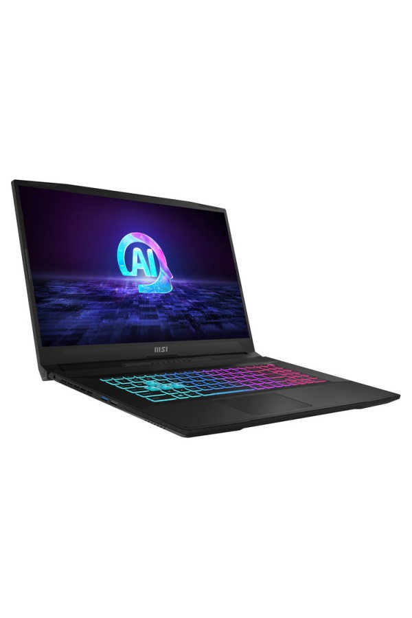 MSI Laptop KATANA A17 AI B8VF 17.3'' FHD IPS 144Hz/R9-8945HS/16GB/1TB SSD NVMe PCIe 4.0/NVidia GeForce RTX 4060 8GB/Win 11 Home/2Y/Black