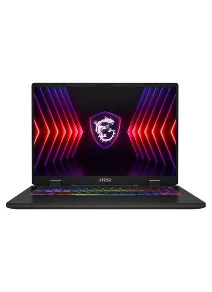 MSI Laptop Sword 16 HX B14VGKG 16'' QHD+ IPS 240Hz/i7-14700HX/32GB/1TB SSD NVMe PCIe 4.0/NVidia GeForce RTX 4070 8GB/Win 11 Home/2Y/Core Black