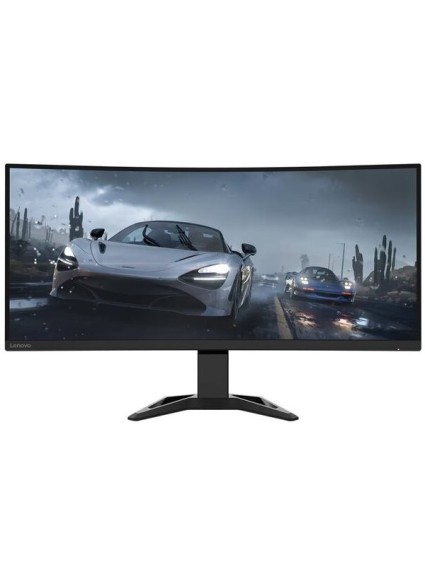 LENOVO Monitor G34w-30 34'' WQHD VA Curved, Slim Bezel, HDMi, Display Port, AMD FreeSync Premium, Height adjustable, Speakers,3YearsW