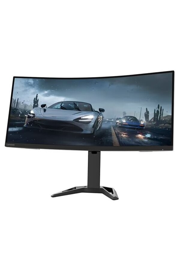 LENOVO Monitor G34w-30 34'' WQHD VA Curved, Slim Bezel, HDMi, Display Port, AMD FreeSync Premium, Height adjustable, Speakers,3YearsW