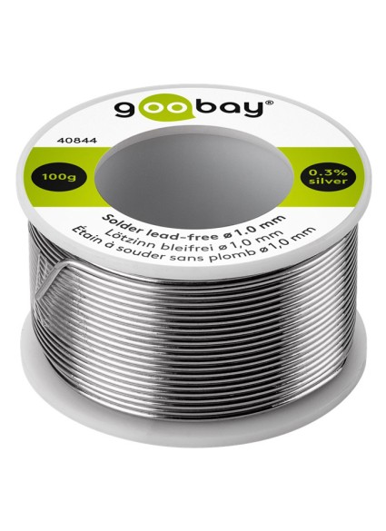 GOOBAY σύρμα συγκόλλησης 40844, Φ1mm, lead free, 100g