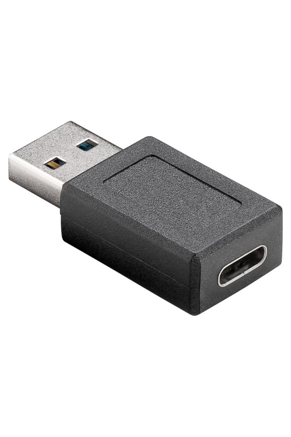 GOOBAY αντάπτορας USB σε USB-C θηλυκό 45400, 5Gbps, μαύρος