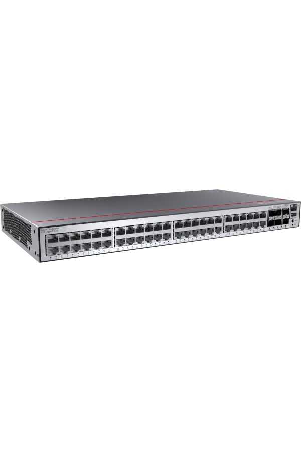 HUAWEI S5735-L48LP4XE-A-V2 (48*10/100/1000BASE-T ports, 4*10GE SFP+ ports, 2*12GE stack ports, PoE+, AC power)
