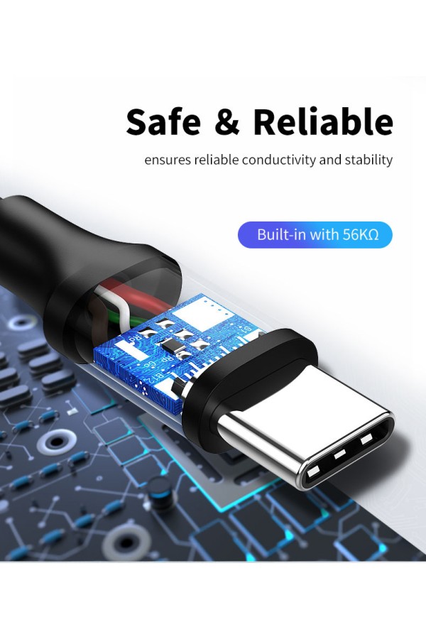 CABLETIME καλώδιο USB-C σε USB U323A, 15W, 480Mbps, 2m, μαύρο