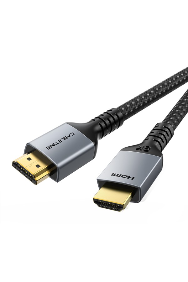 CABLETIME καλώδιο HDMI 2.1 CT-HM8K, 8K/60Hz, 48Gbps, 28AWG, 2m, μαύρο