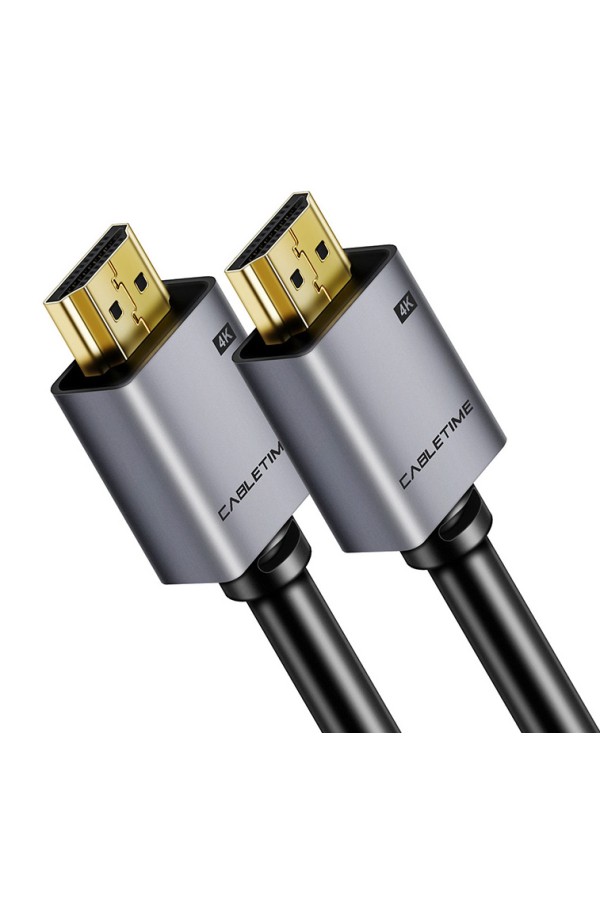 CABLETIME καλώδιο HDMI 2.0 CT-PHE2G, 4K/60Hz, 2m, μαύρο