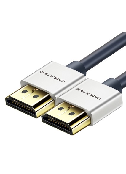 CABLETIME καλώδιο HDMI 2.0 AV540, 4K/60Hz, 32AWG, 1m, μπλε