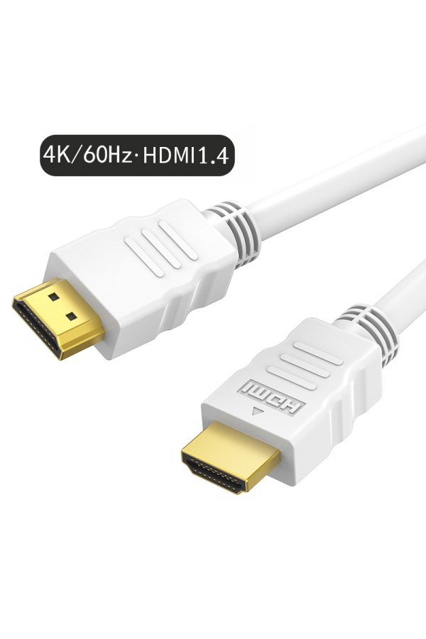 CABLETIME καλώδιο HDMI CT-HE19G με Ethernet, 4K/60Hz, 18 Gbps, 2m, λευκό